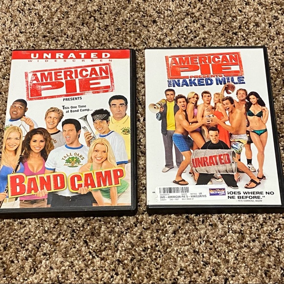 American Pie DVD Bundle Band Camp & The Naked Mile - Picture 1 of 6